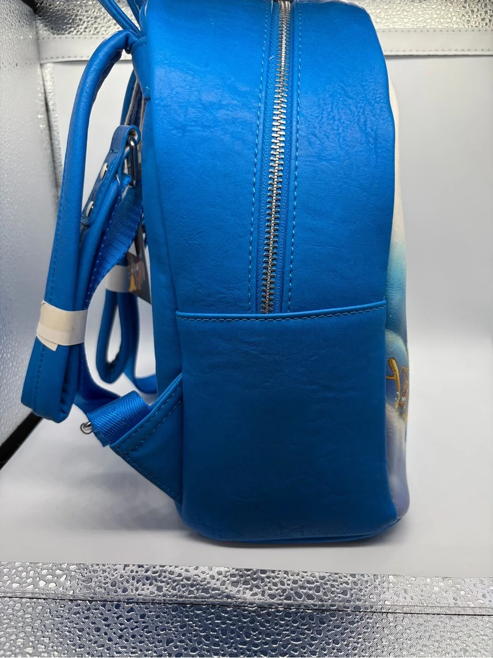 Loungefly Sorcerer Mickey Blue and Gold Mini Backpack